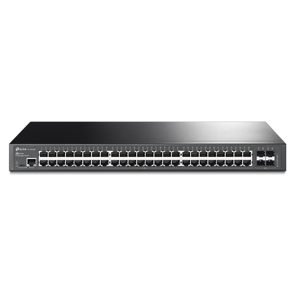 قیمت و خرید سوییچ شبکه مدیریتی 48 پورت + 4 پورت SFP تی پی لینک مدل TL-SG3452 | نت ران